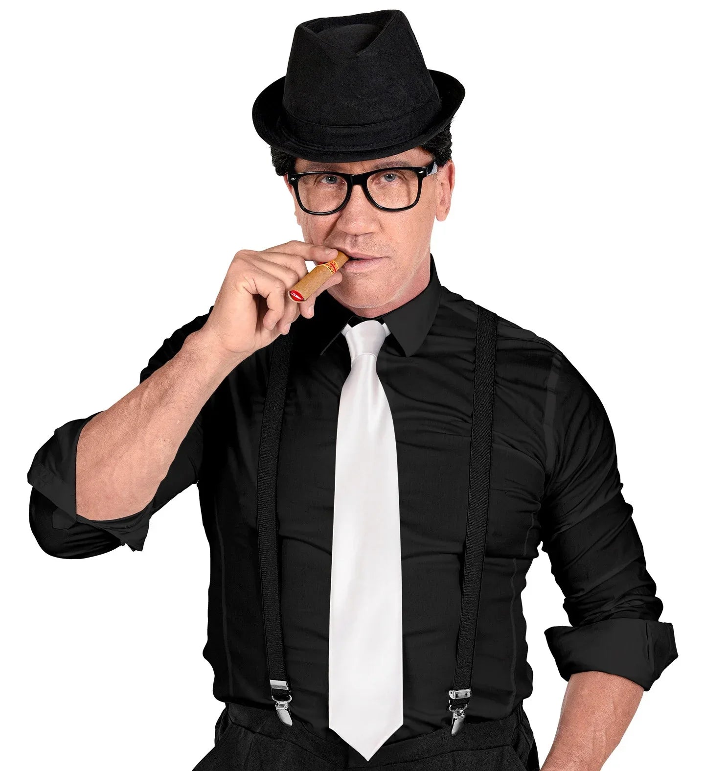 Corbata de Raso Blanca Corbatas, Pajaritas y Tirantes Widmann